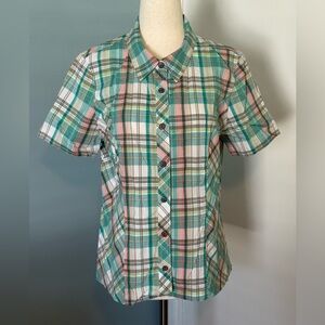 Christopher & Banks Multicolor Plaid Shirt